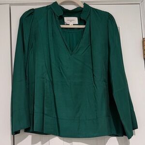 Pomander Place Emerald Blouse